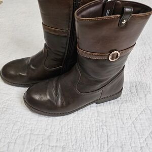 Classic Brown Women's Mid-Calf Boots - Stylish Everyday Wear